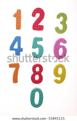 Digital Puzzle isolated in white background