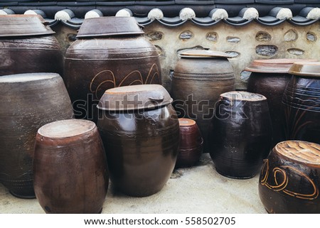 Jangdokdae, Korean traditional Jars