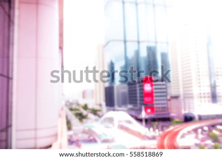 Picture blurred  for background abstract and can be illustration to article of building city