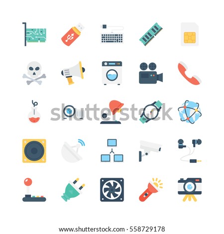 Science and Technology Vector Icons 6
