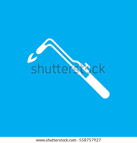 blowtorch icon illustration isolated vector sign symbol