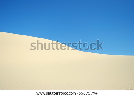 Abstract Sand Dune