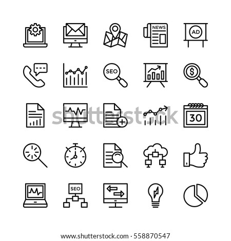 Digital Marketing Vector Icons 5