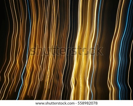 light motion with slow speed shutter