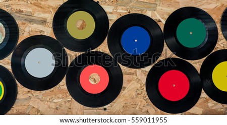 record disc wall