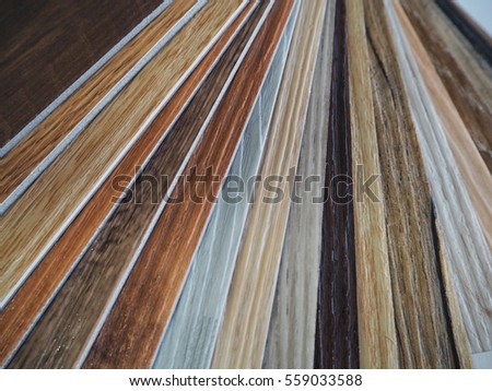 Wood samples