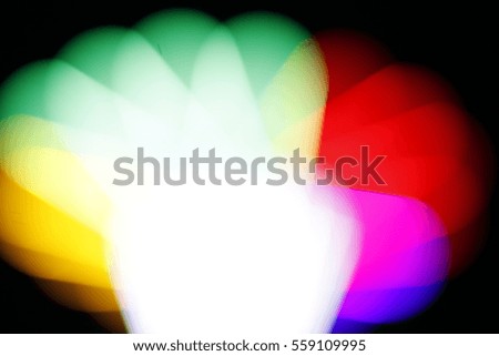 Blurred picture lighting  for background , bokeh
