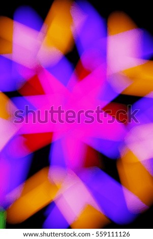 Blurred picture lighting  for background , bokeh