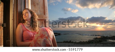The young woman and the sea