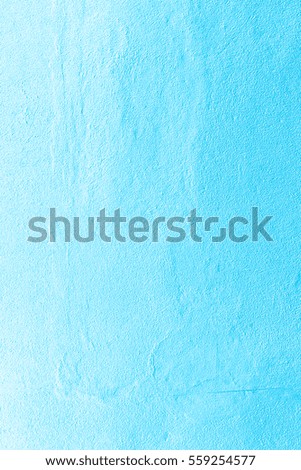 Abstract blue wall texture and background