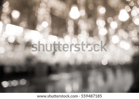 Picture blurred  for background abstract and can be illustration to article of bokeh light