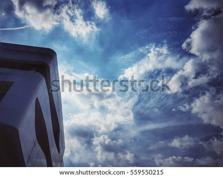 building and sky