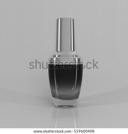 Luxury bottle cosmetic