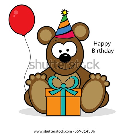 Bartimus Bear, Happy Birthday, Celebrate