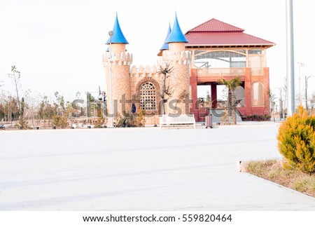 Hut and castle, Fairy tale , beautiful dome house in Astara - Azerbaijan