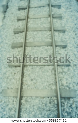 Blurred abstract background and can be illustration to article of Railroad