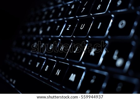 Keyboard shine