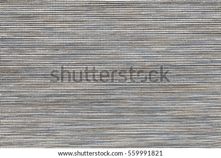 Textile Texture, Close Up of Blue and Brown Fabric Pattern Background with Copy Space for Text Decorated.