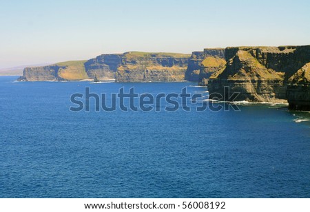 Highest cliffs in Europe - Cliffs of Moher