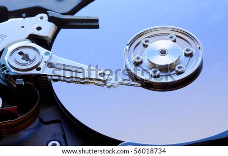 hard disk drive detail