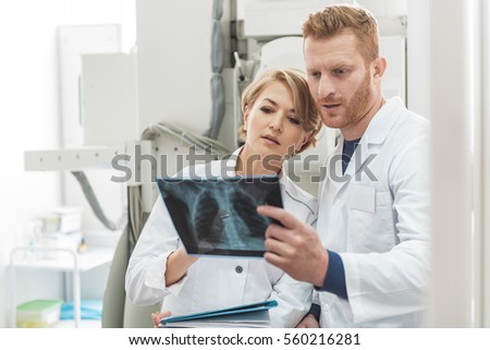 Interested medical advisors working in clinic