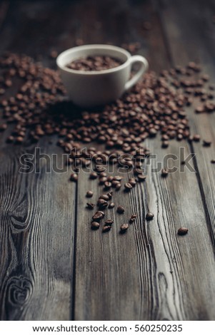 coffee beans coffee mug,