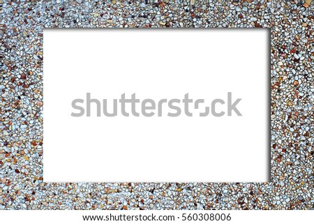 close up Frame stone. Ston wallpaper background