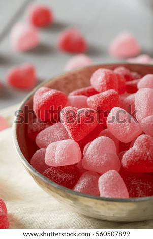 Sweed Red Heart Shaped Candy for Valetine's Day