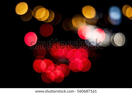holiday bokeh and Abstract background