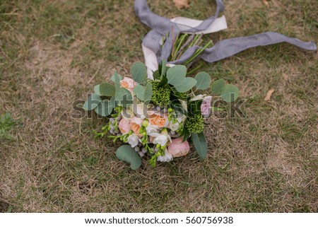 wedding bouquet of flowers 