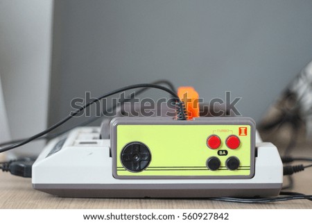 game console
