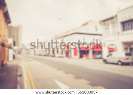 Blurred abstract background of City streets
