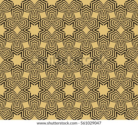 Valentine Day romantic love background. seamless floral pattern. raster copy illustration. black, gold color. for card and invitation.