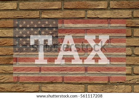 tax on the America Flag - the concept of tax barrier policy of the US government