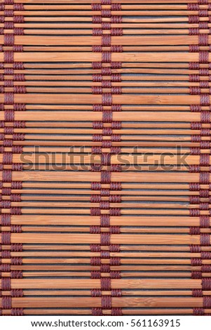 Bamboo handcraft background