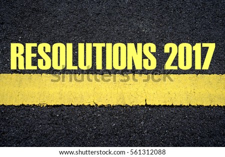 CONCEPTUAL, RESOLUTION 2017 ON ASPHALT BACKGROUND                           