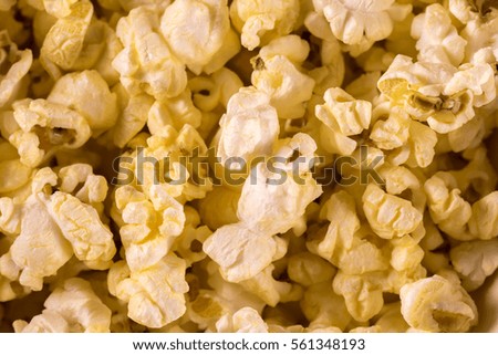 Popcorn background