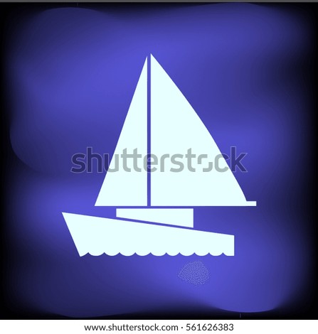 icon of a boat