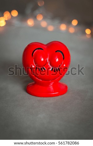 box heart on Valentine's day