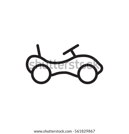 bike icon illustration isolated vector sign symbol