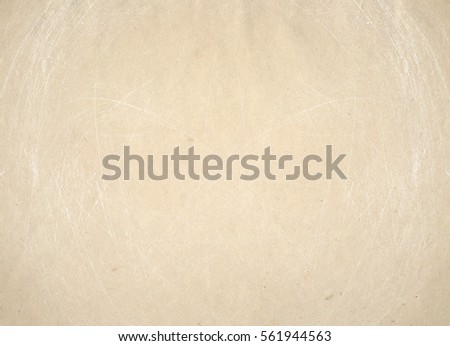 empty old vintage paper background in frame. Weathered and ancient Kraft Paper texture