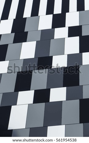 abstract rectangles black white gray background close-up