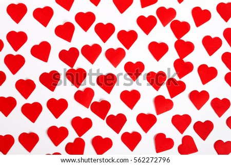 Valentine`s Day abstract background. Red heart. Love symbol 