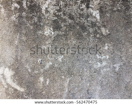 Dirty dark cement wall texture and background