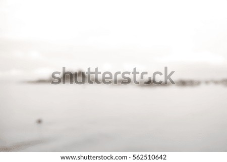Picture blurred for background abstract and can be illustration to article of Island