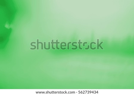 Colorful green Abstract Blur background with circles, ovals, lines. Spring background.
