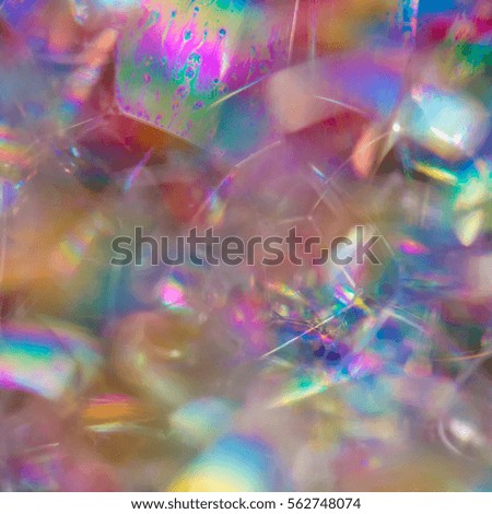 Glitter background of soap bubbles. Soft background 