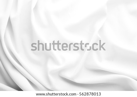white fabric texture background ,wavy fabric Royalty-Free Stock Photo #562878013