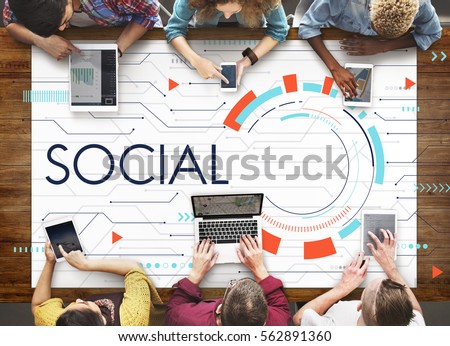 Digital Community Digital Social Media Icon