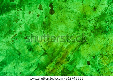Concrete wall, Texture green cement background.